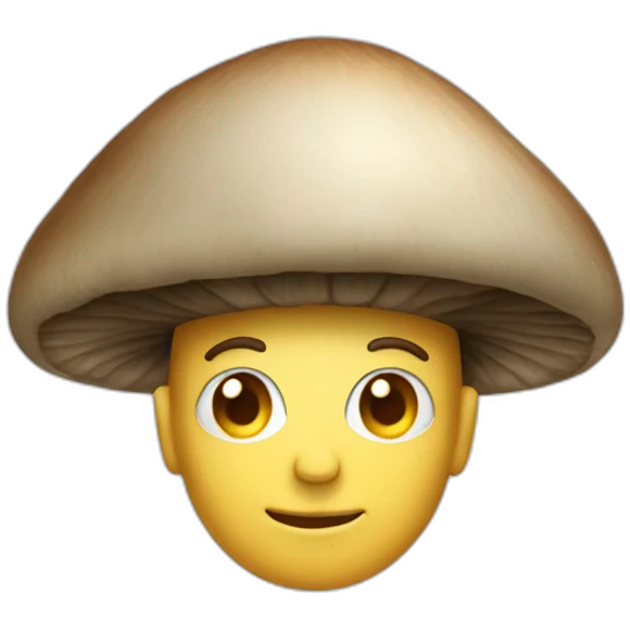 Man-mushroom-alone emoji