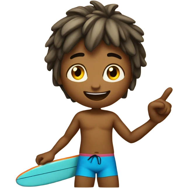 Surfer guy doing the Shaka emoji