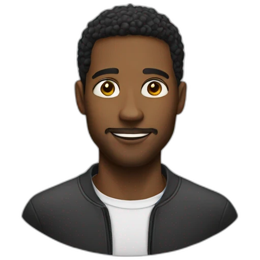 Black handsome man emoji