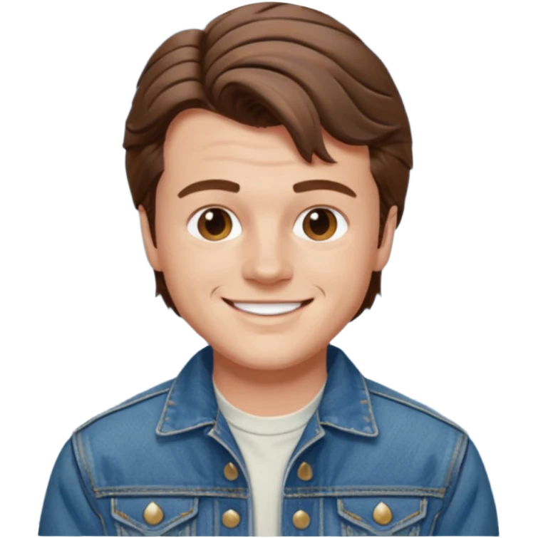 Steve Harrington from stranger things emoji