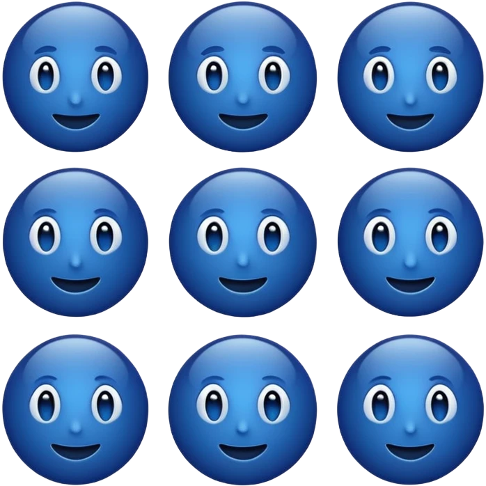 Dark blue aesthetic emoji  emoji