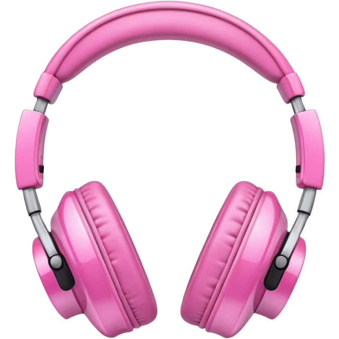 Headphones pink iPhone emoji  emoji