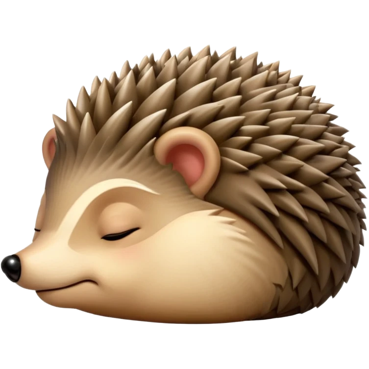 Sleeping Hedgehog emoji