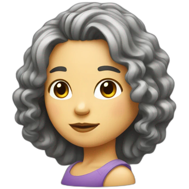 5 peso coin that have hair like looked like a woman emoji