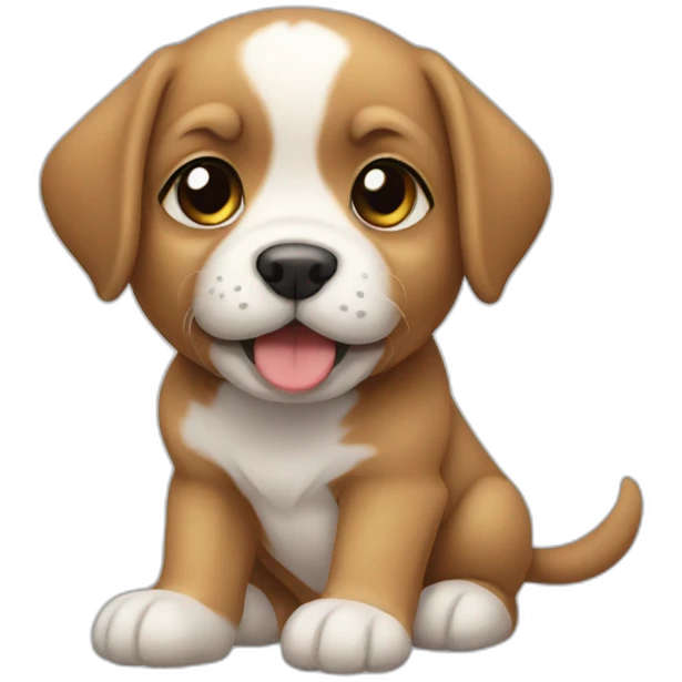 Puppy emoji
