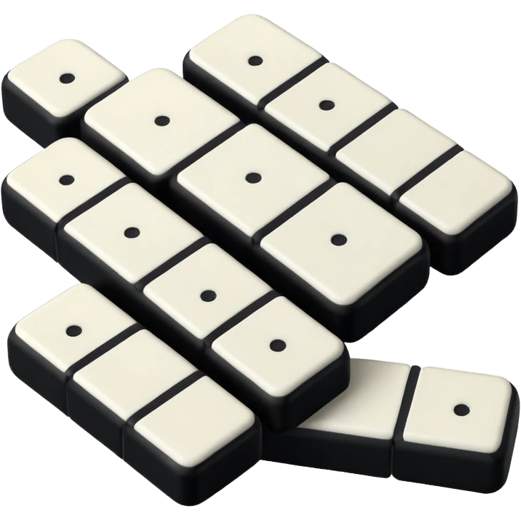 Domino pieces emoji