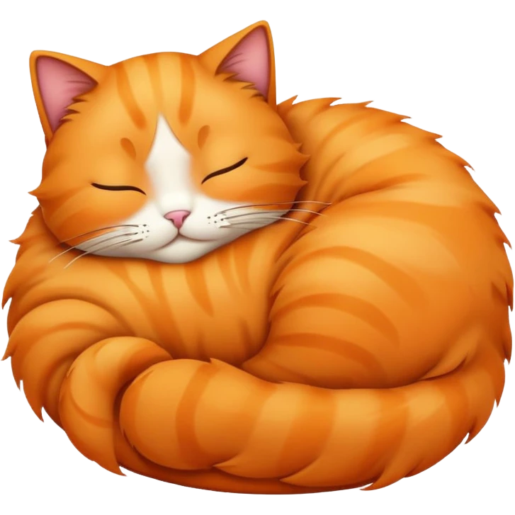 cat emoji, sleeping emoji