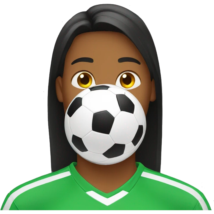 soccerball on your shoulder emoji