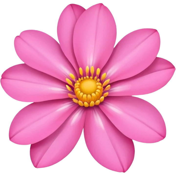 pink flower emoji