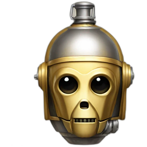C3P3 drink a bear emoji