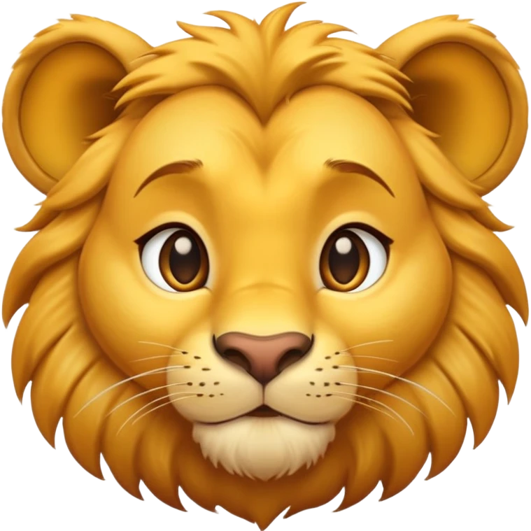 Simba from Disney emoji