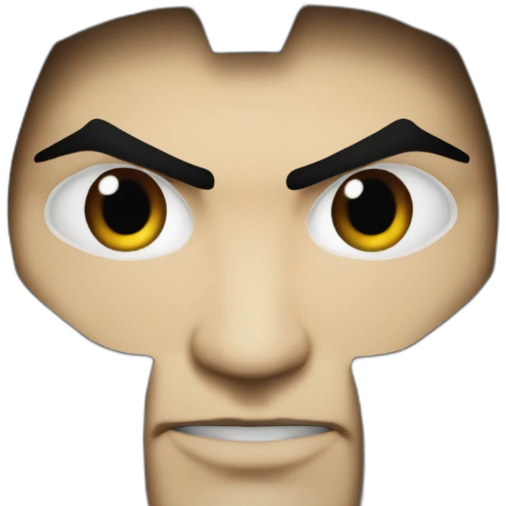mortal kombat sub zero face emoji