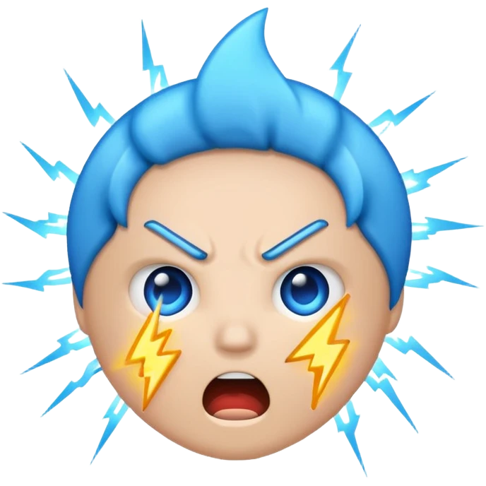 electric shock emoji