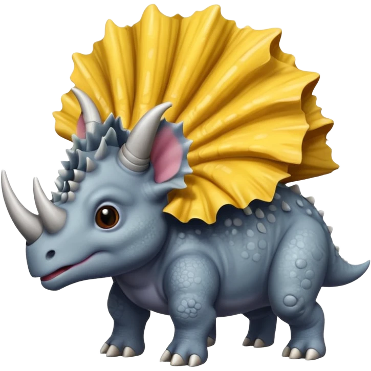 Triceratops emoji