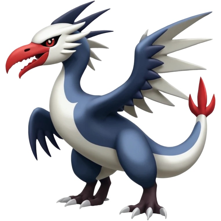 Yveltal-Lugia-Silvally-Fakémon-hybrid-creature (full body)  emoji