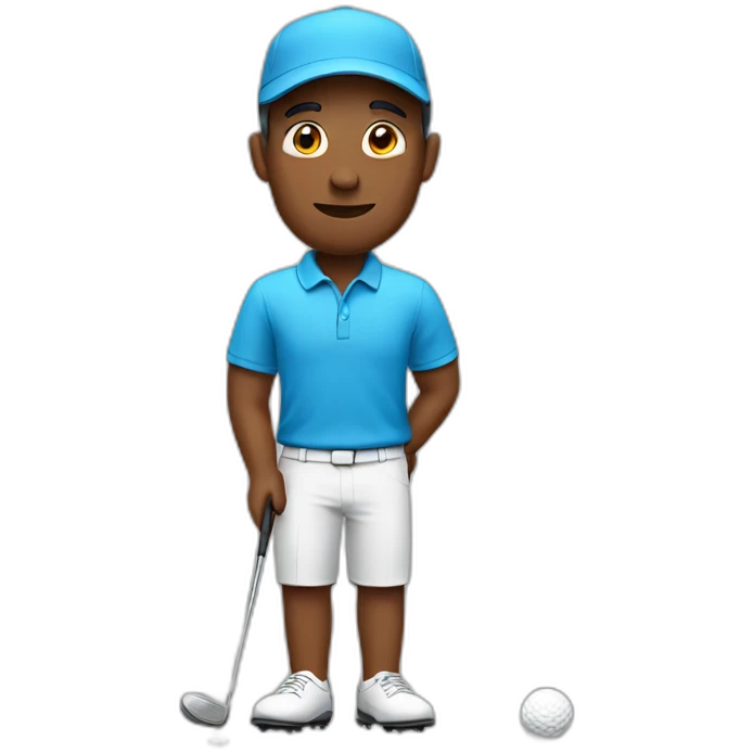 Golfer emoji