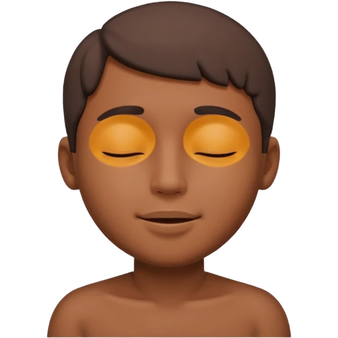 Clay boy face happy emoji
