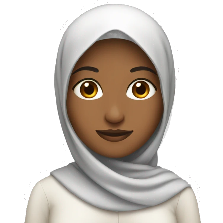 Woman muslim emoji