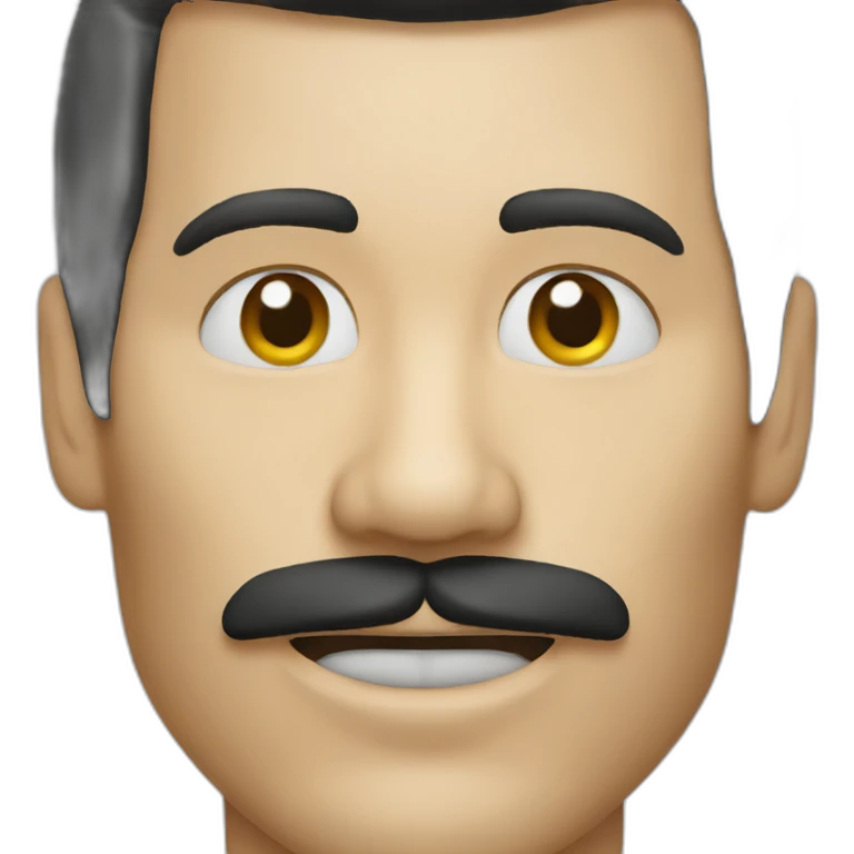 freddie Mercury so close emoji