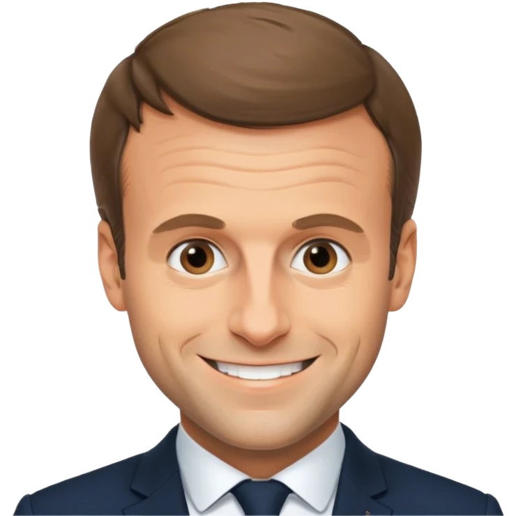 Emmanuel Macron emoji