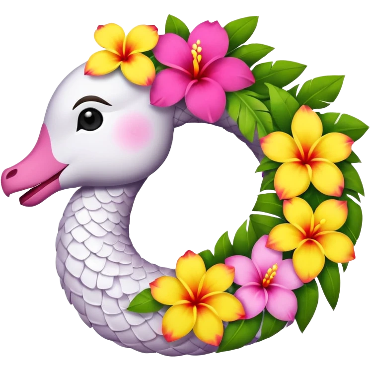 hawaiian haku emoji