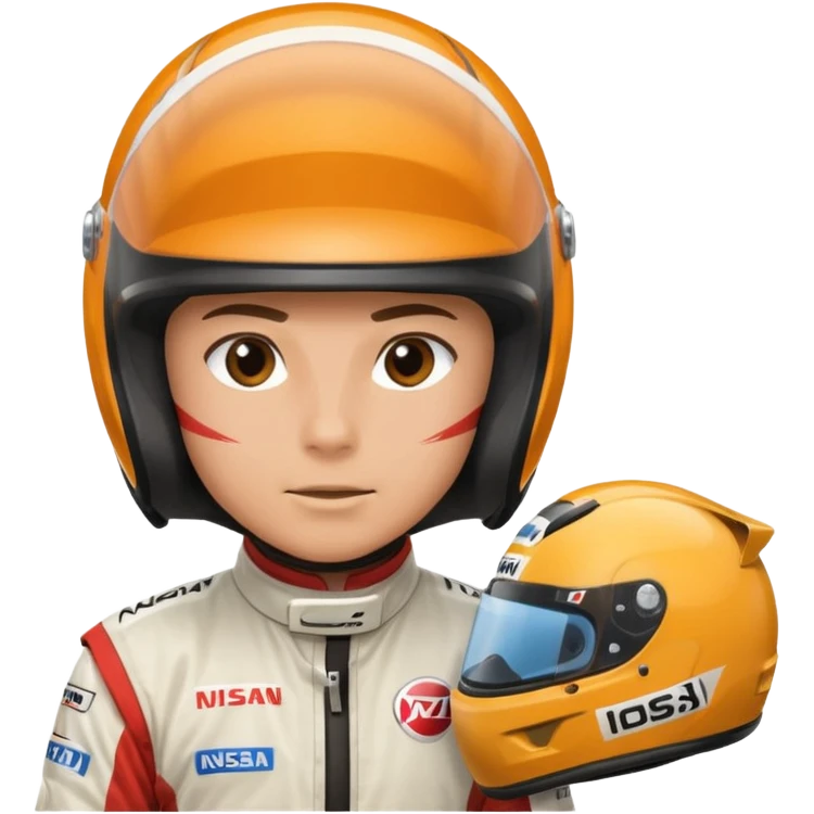 Drifting a nissan emoji