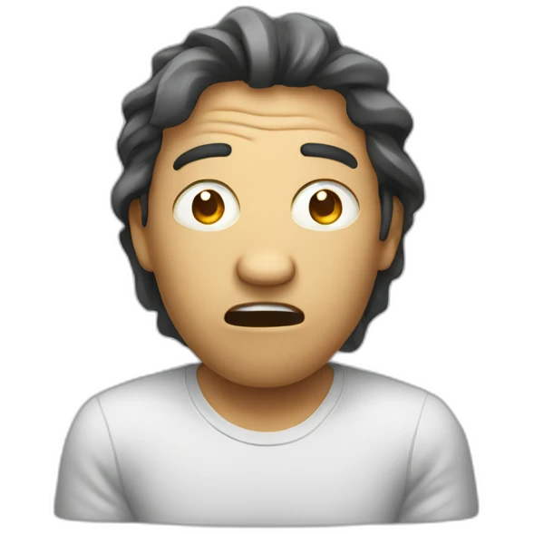 stressed anxious ux designer emoji