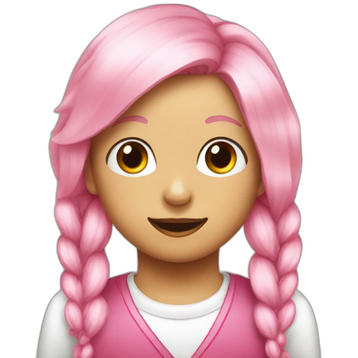 yorkshire-with-the-tongue-and-pink-hairbow-at-the-head emoji