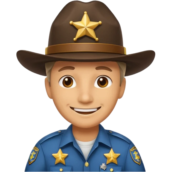 a sheriff emoji