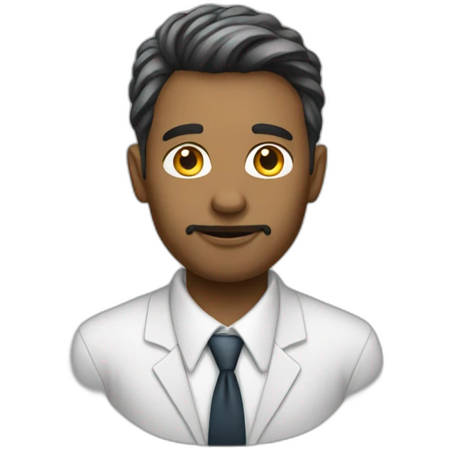 office worker rich white emoji