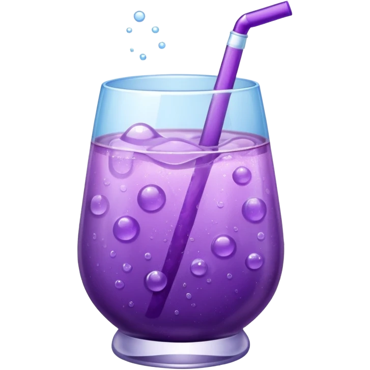 Make a grape soda emoji
