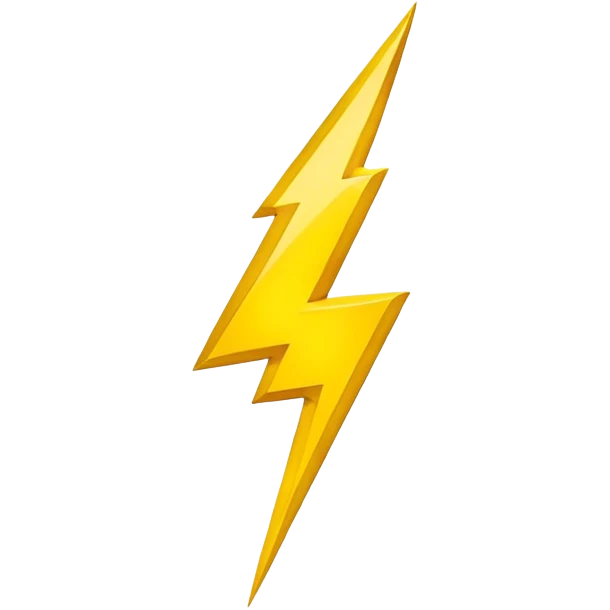 Harry Potter lightning bolt emoji