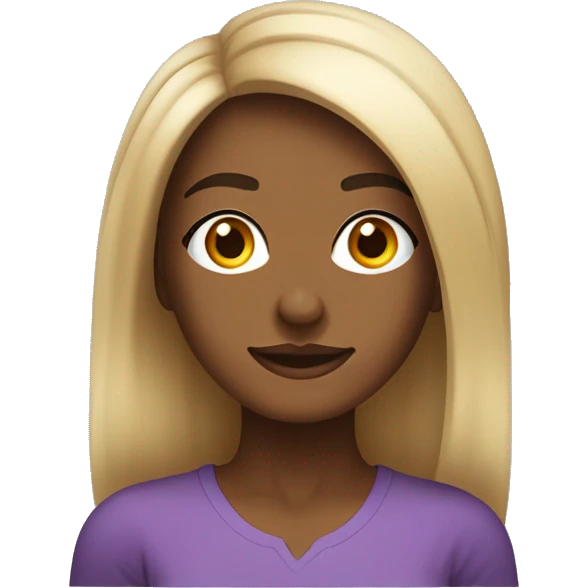 mulher e 36 anos, de cabelos castanho escuro, cabelo liso na altura do ombro,de olho  pretos, nariz afilado emoji