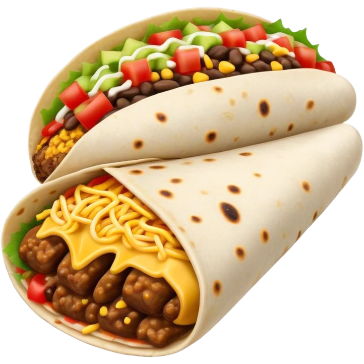 Chipotle burrito emoji