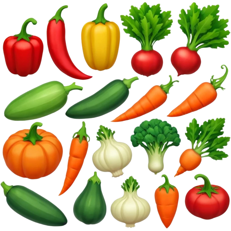 fresh vegetables emoji
