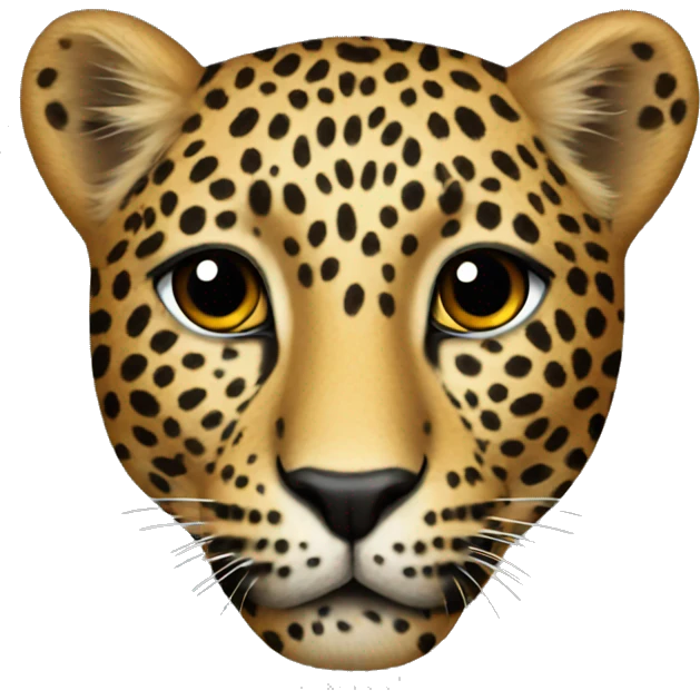 Leopard print emoji