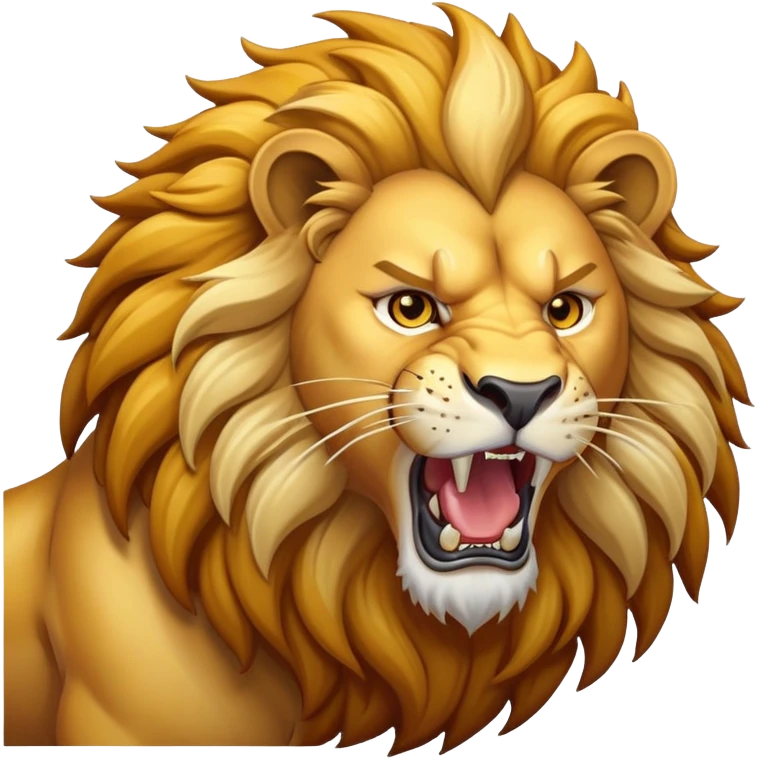 roaring lion emoji