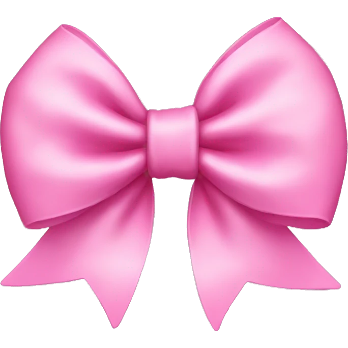 Pink bow  emoji
