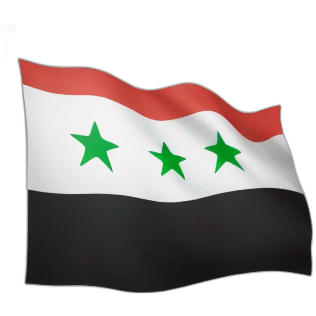 Free syrian flag emoji