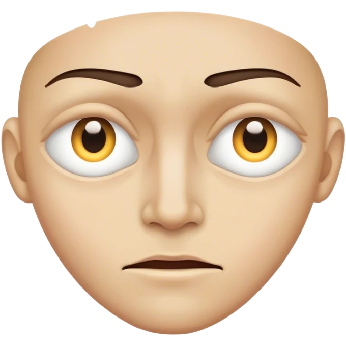 One eye slit open with the other eye right open face emoji