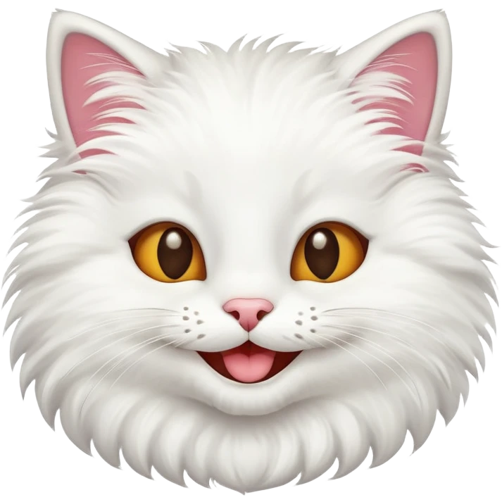 Cat smile emoji