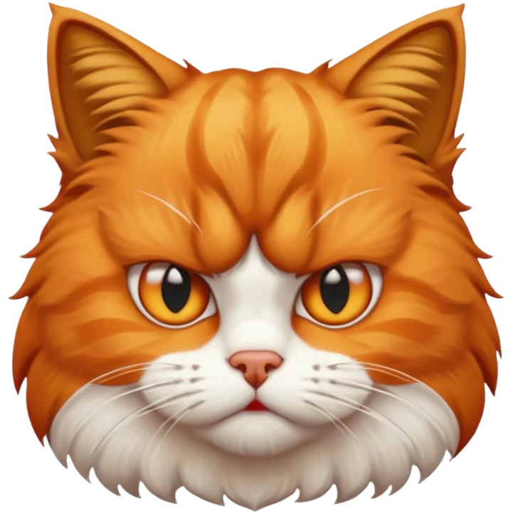 angry Scottish cat emoji