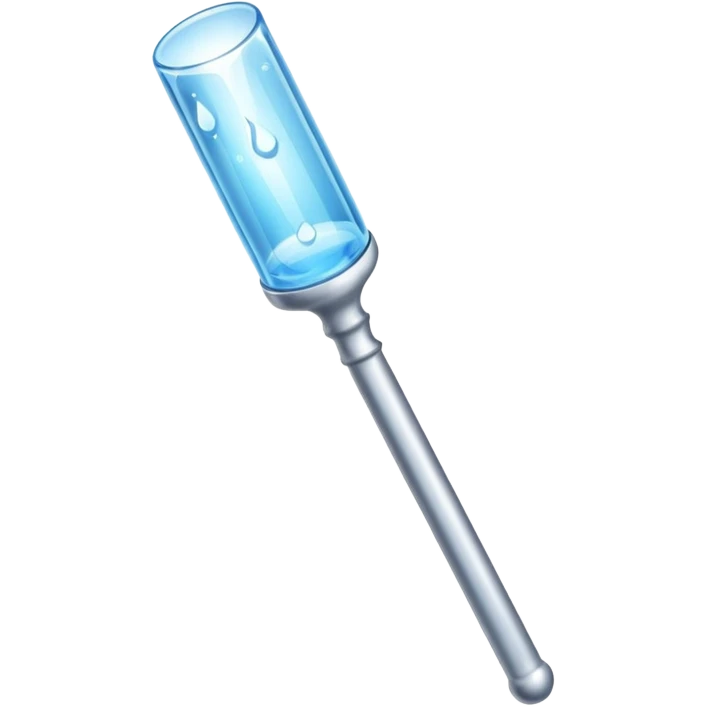 magic wand water 
 emoji