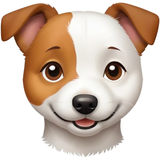 Cute jack Russel  emoji