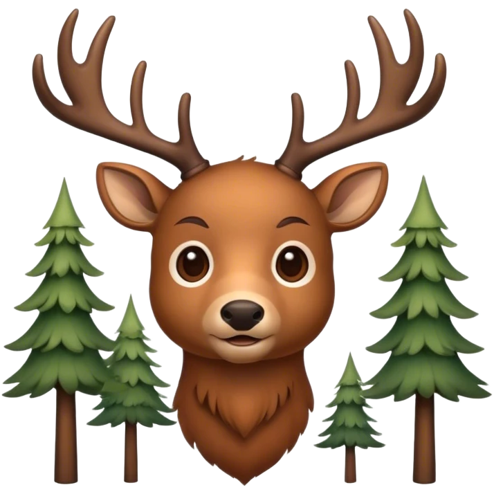 Олень emoji