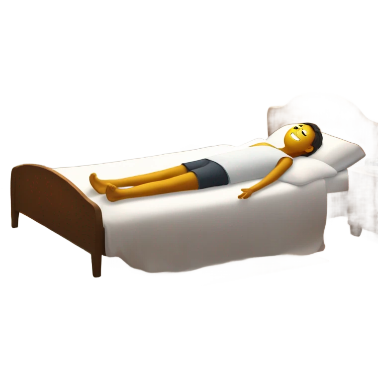Waking up emoji