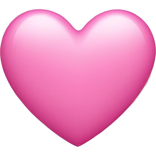 pink heart emoji