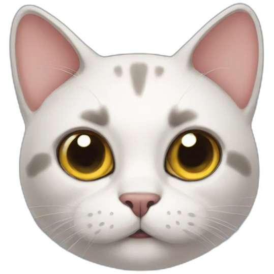 Weird cat emoji