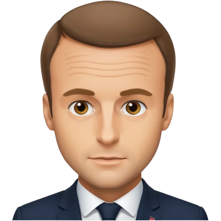 met plus de détails surtout au niveau de la hairline pour Macron  emoji
