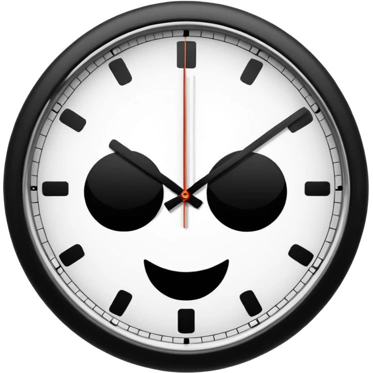 quiero un reloj  de pared emoji